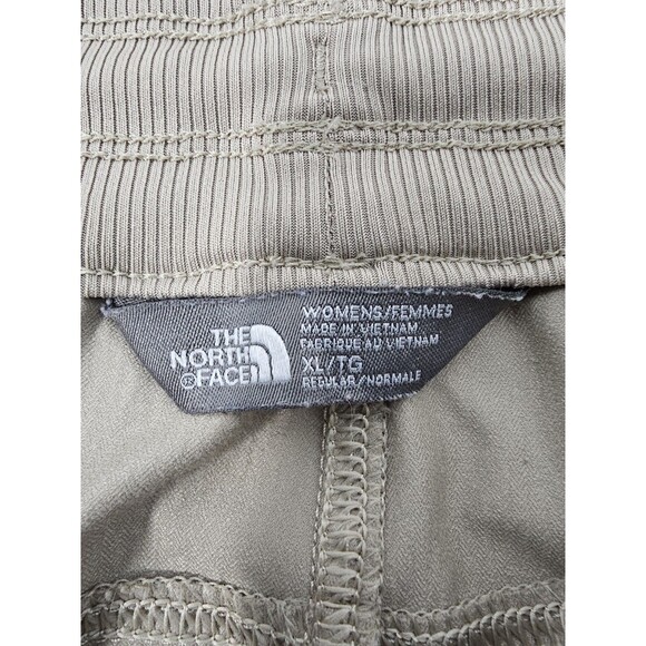 North Face Pant Joggers Womens Aphrodite 2.0 FlashDry Straight Leg Beige XL - Picture 6 of 9